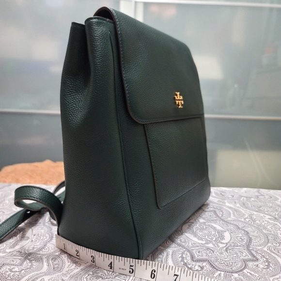 New Tory Burch Carter Flap Backpack - Picture 9 of 12